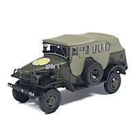 1:43-Scale WWII WC-6 Command Car Diecast Truck