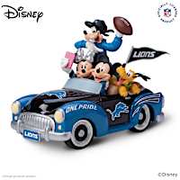Disney Cruisin' To Victory Detroit Lions Figurine