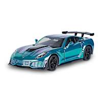 2019 Corvette ZR1 Diecast Car With Custom Chromatic Wrap