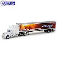 American Agriculture Diecast Truck And Belt Buckle Set