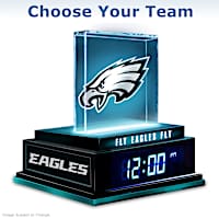 NFL Clock Sculpture