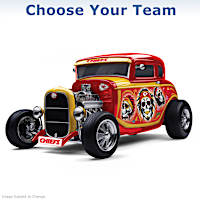 NFL Hot Rod Sculpture