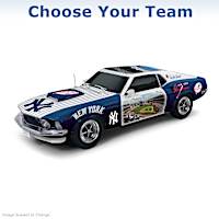 MLB 1969 Ford Mustang Boss 429 Sculpture: Choose Your Team