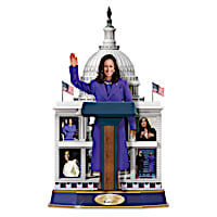 Vice President Kamala Harris Figure Plays Her Actual Voice