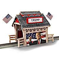 President Donald Trump Bridge Tunnel Train Accessory