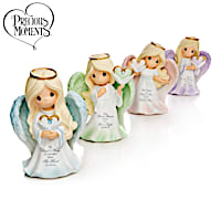 Precious Moments "Wings Of Remembrance" Angel Figurines