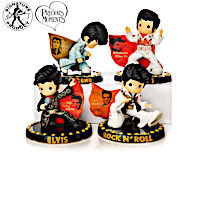 Precious Moments "Rocking With The King" Figurine Collection