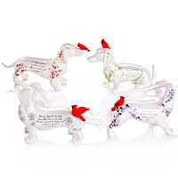 Blake Jensen Dachshund Remembrance Figurines