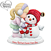 Precious Moments "Snow Buddies" Snowman Figurine Collection
