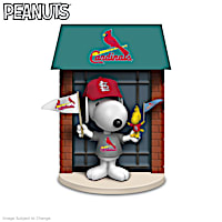 PEANUTS Snoopy St. Louis Cardinals Figurine Collection