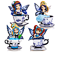 Jasmine Becket-Griffith Blue Willow Romance Fairy Teacups