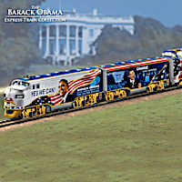 "The Barack Obama Express" Illuminated Electric Train