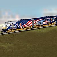 "President Donald Trump Express" Electric Train Collection