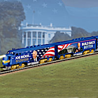 "The President Biden Express" Illuminated Electric Train