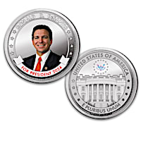 Ronald D. DeSantis Silver-Plated Proof Coin Collection