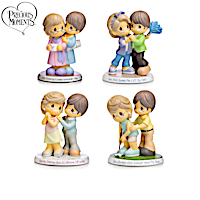 Precious Moments "Golden Years Of Love" Figurine Collection