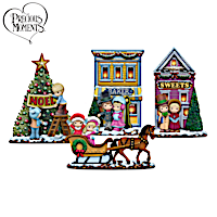 Precious Moments Hometown Christmas By Eric Dowdle Figurines