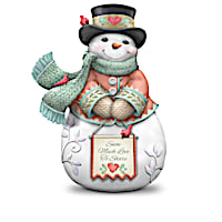 Karen Hahn "Snow Many Blessings" Figurine Collection