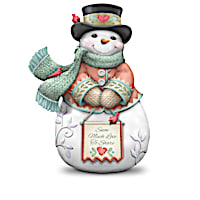 Karen Hahn "Snow Many Blessings" Figurine Collection