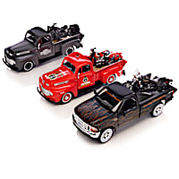 2-in-1 Diecast Truck & Harley-Davidson Motorcycle Collection