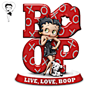 Betty Boop And Pudgy Figurines Spell Out Her Attributes