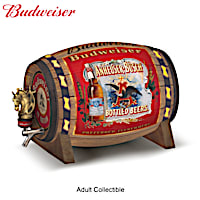 Budweiser Illuminated Barrel Sculptures With Archival Art