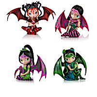 Jasmine Becket-Griffith Fairy And Dragon Figurines