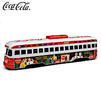 COCA-COLA Trolley Car Sculpture Collection