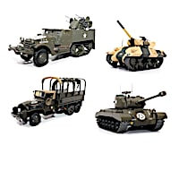 1:43-Scale WWII-Era U.S. Army Diecast Vehicle Collection