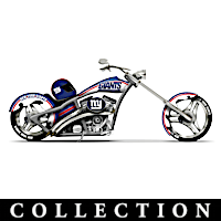 New York Giants Motorcycle Figurine Collection
