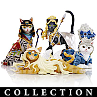 Divine Feline Figurine Collection