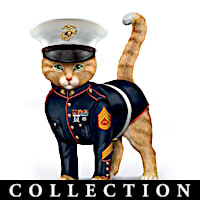 Paws & Salute The U.S.M.C. Figurine Collection