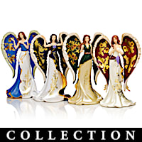 Lena Liu On Wings Of Gold Figurine Collection
