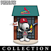 Snoopy St. Louis Cardinals Fan-itude Figurine Collection