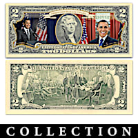 The All-New Obama Legacy $2 Bills Currency Collection