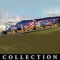 "President Donald Trump Express" Model Train Collection