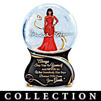 Michelle Obama True Inspirations Glitter Globe Collection