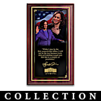 Kamala Harris "Reshaping History" Wall Decor Collection