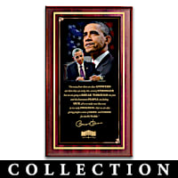 Barack Obama: A Vision For America Wall Decor Collection