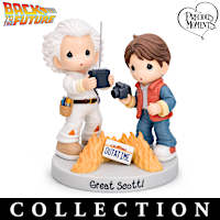 Precious Moments Back To The Future Sculpture Collection