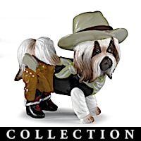 Spurs 'N Fur Shih Tzu Figurine Collection