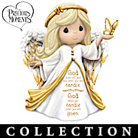 The Angelic Beauties Of Blue Willow Figurine Collection