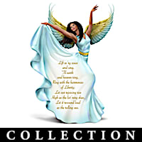 The Angelic Beauties Of Blue Willow Figurine Collection