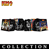 KISS Alive Figural Albums Sculpture Collection