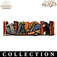 Fantastic Beasts Bookshelf Sculpture Collection