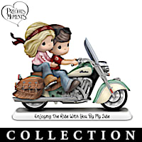 Love On The Open Road Indian Motorcycle Figurine Collection