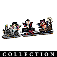 All Aboard The Halloween Express Figurine Collection