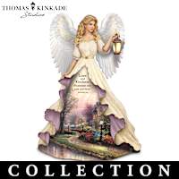 Thomas Kinkade Angels Of Lamplight Lane Figurine Collection