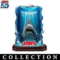 JAWS Crystal Clear Terror Sculpture Collection