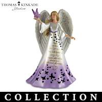 Thomas Kinkade Angel Remembrance Figurines Light Up